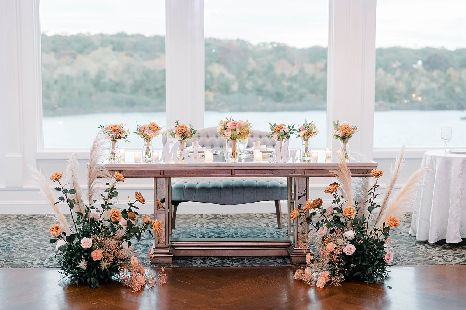 A Mill Lakeside Manor wedding.
