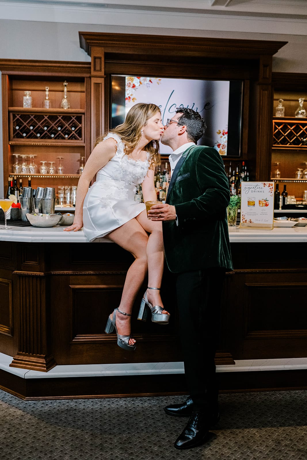 A Mill Lakeside Manor wedding.