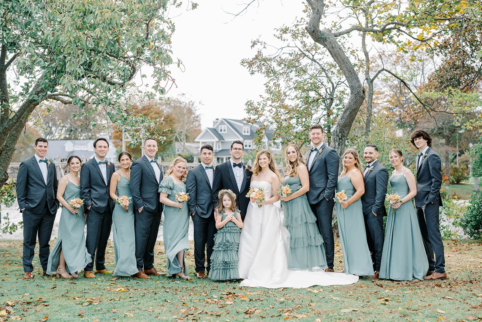 A Mill Lakeside Manor wedding.