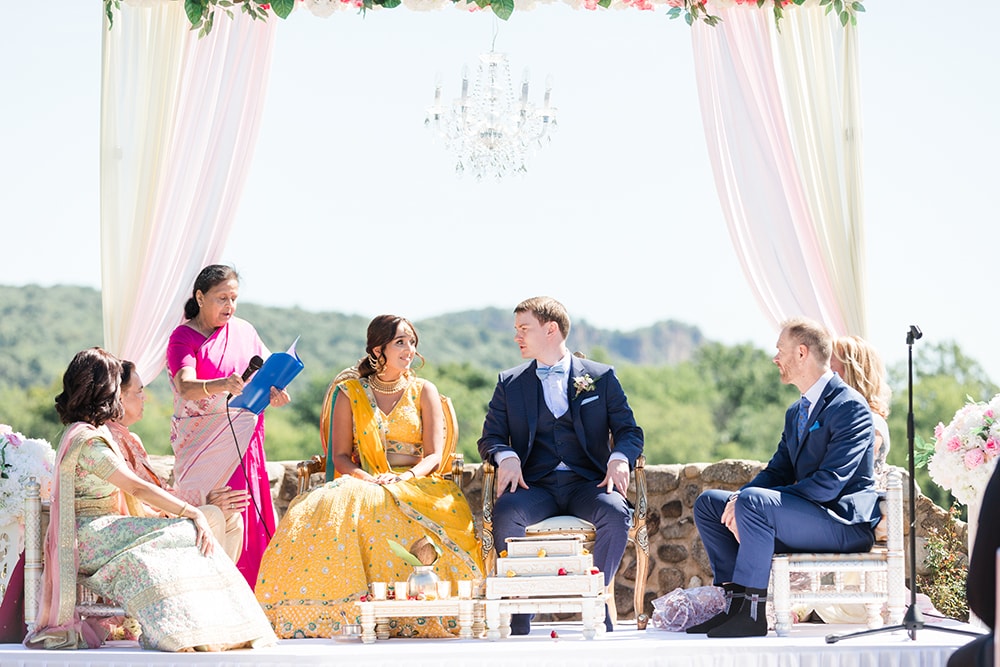 Meghna and Carlo at Paramount Country Club