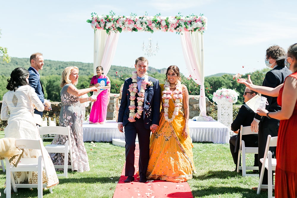 Meghna and Carlo at Paramount Country Club