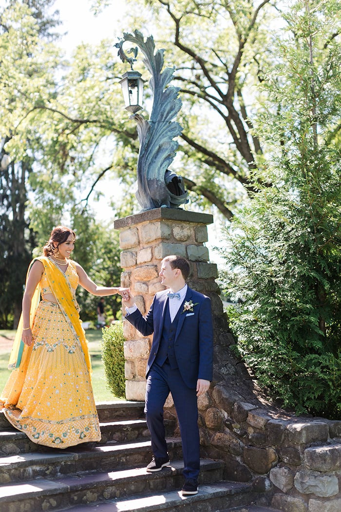 Meghna and Carlo at Paramount Country Club