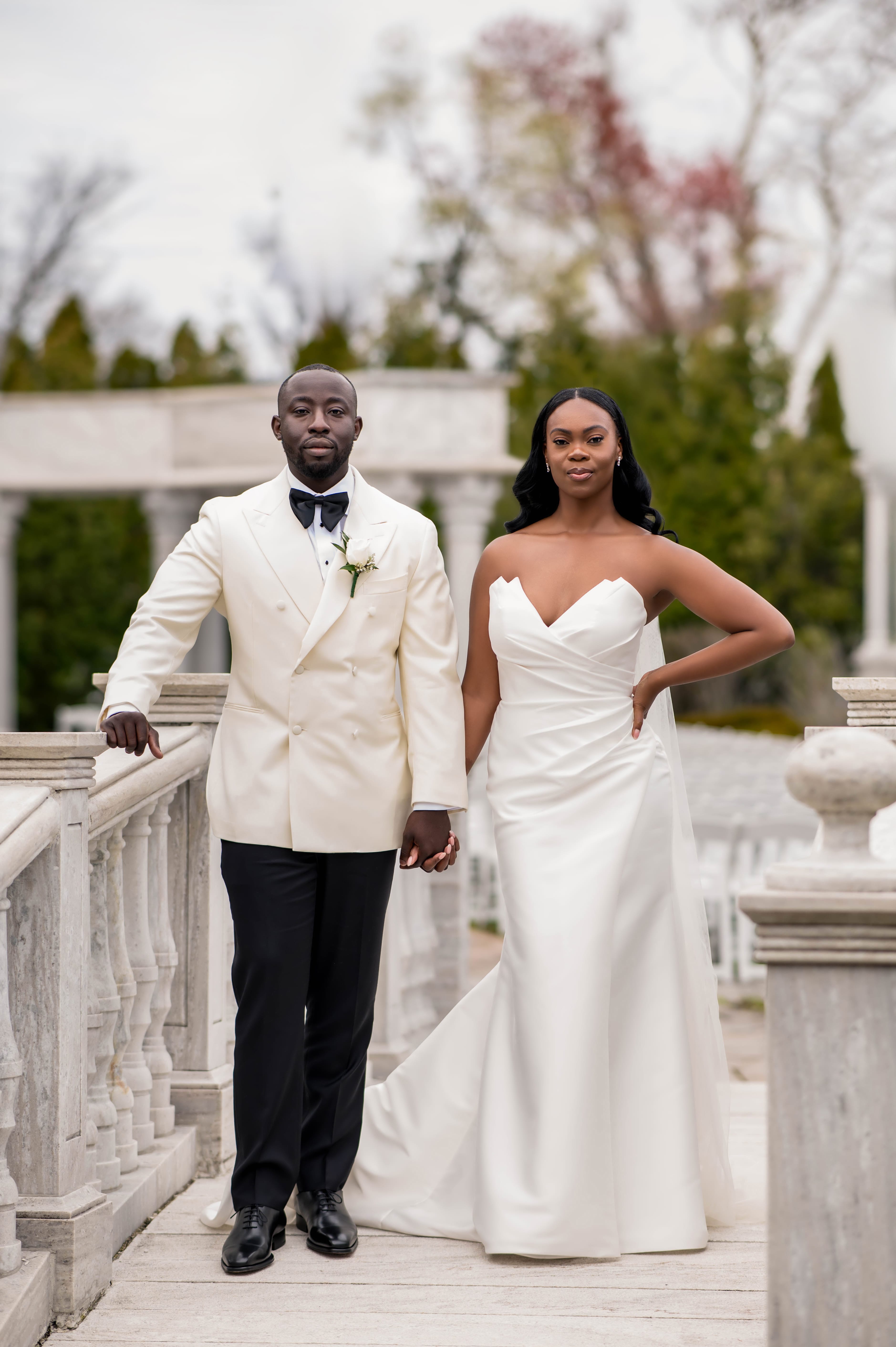 A Nigerian-Ghanaian wedding at The Merion in Cinnaminson, New Jersey.