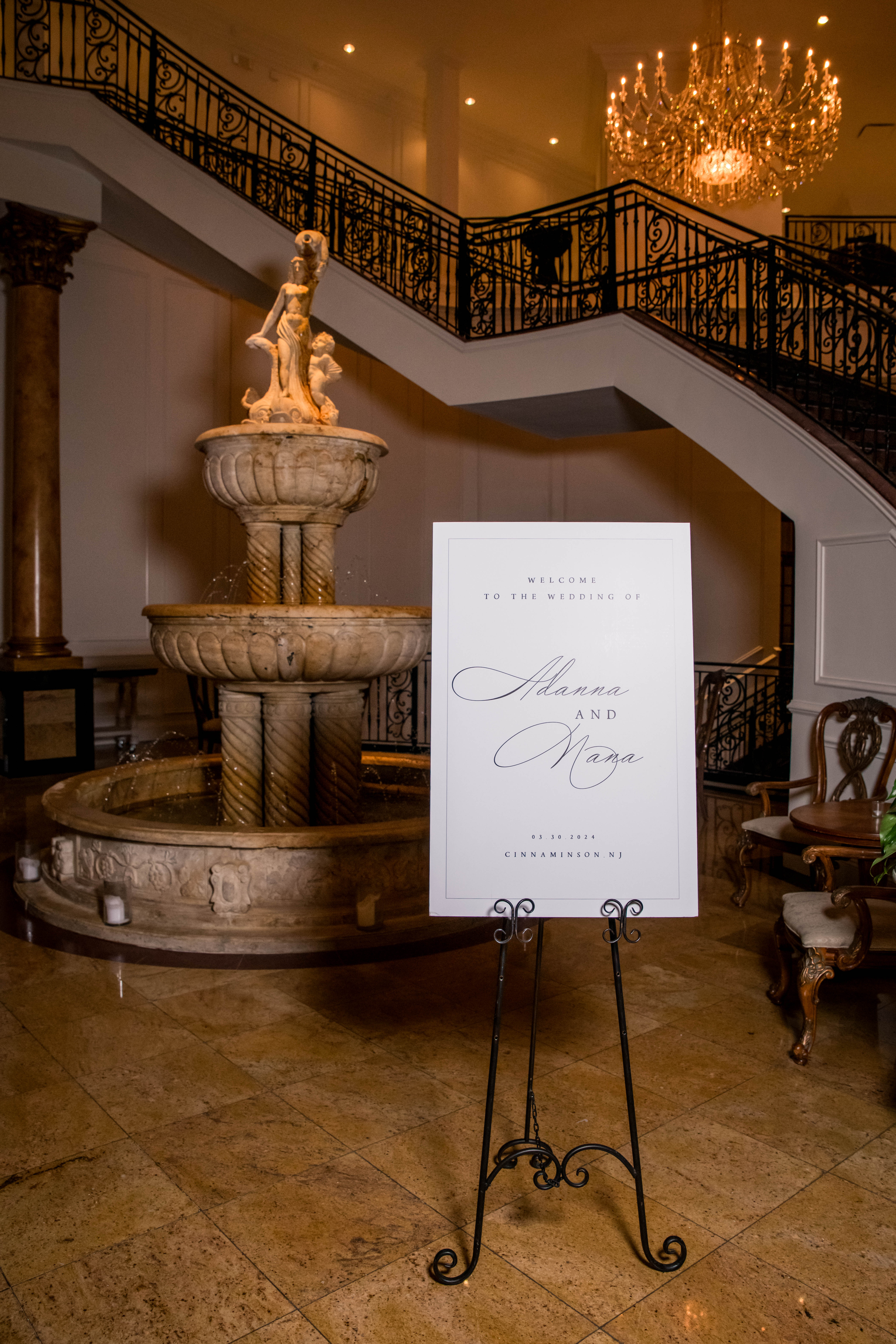A Nigerian-Ghanaian wedding at The Merion in Cinnaminson, New Jersey.