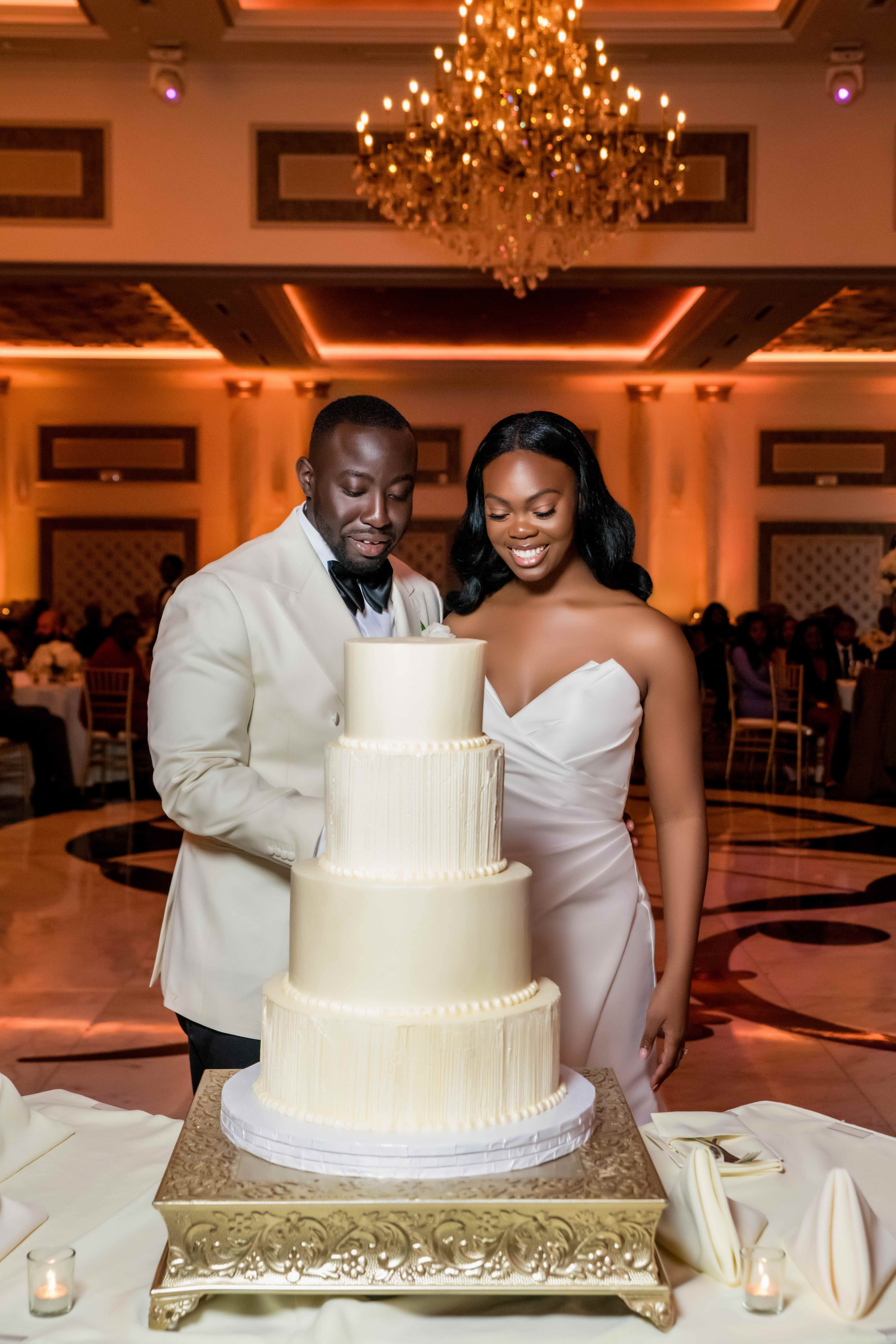 A Nigerian-Ghanaian wedding at The Merion in Cinnaminson, New Jersey.