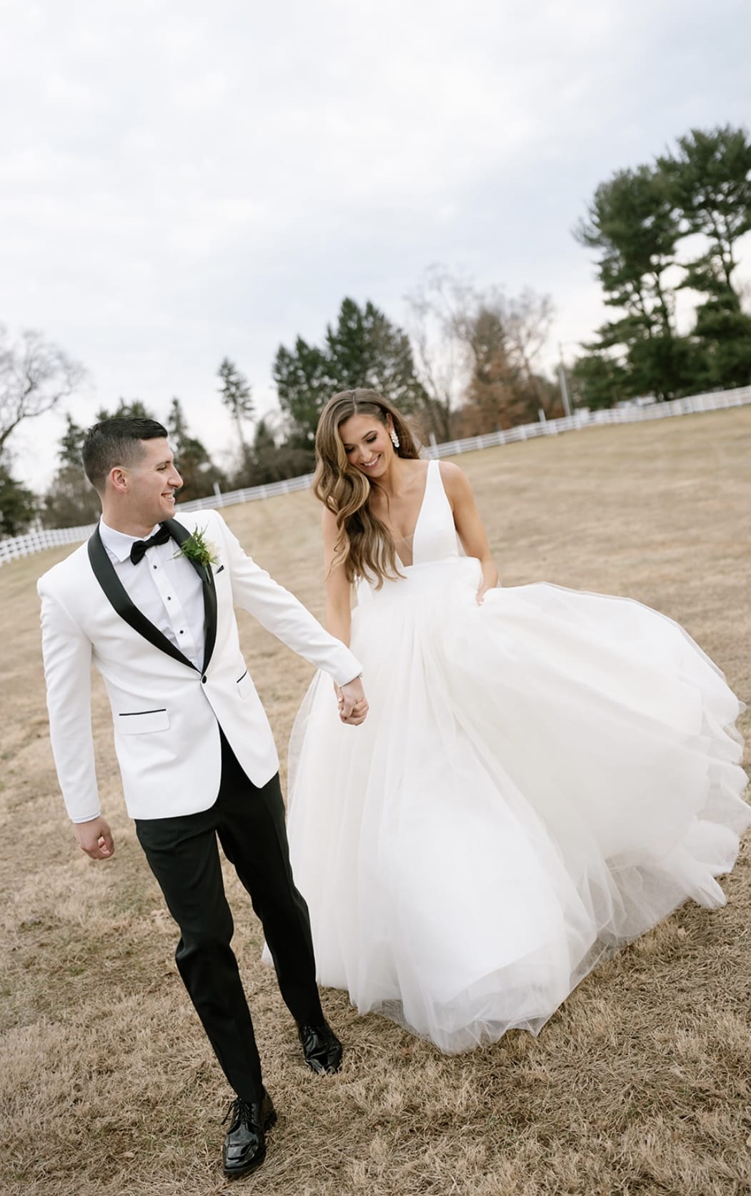 A New Year's Eve wedding at the Ryland Inn.