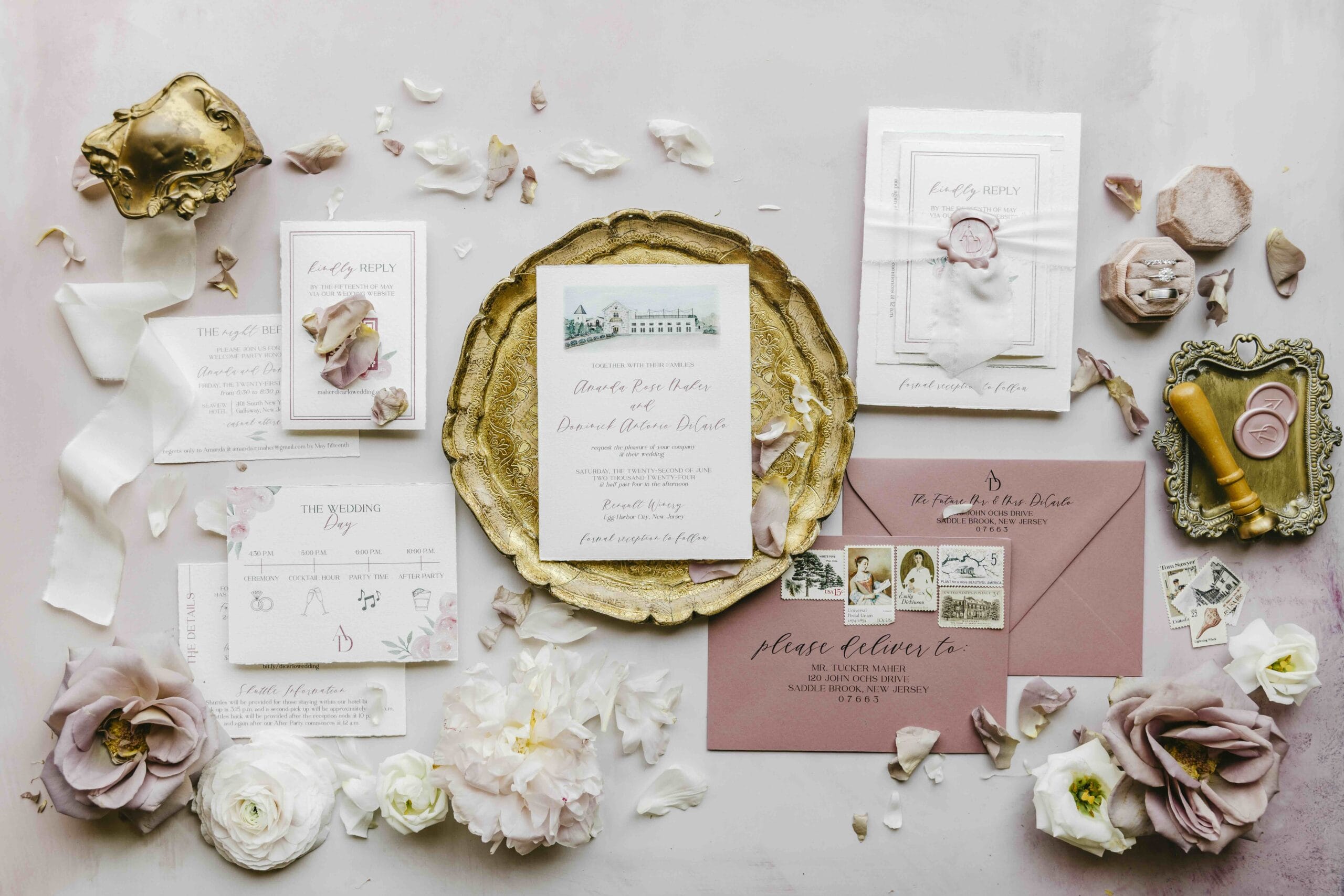 A Renault Winery wedding.