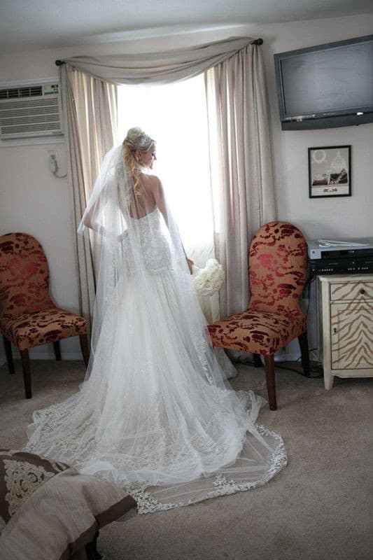 New Jersey Bride Jessica Real Wedding Gown