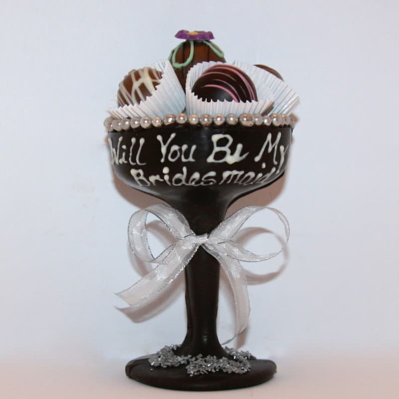 New Jersey Bride—Enjou chocolates for the bridesmaid.