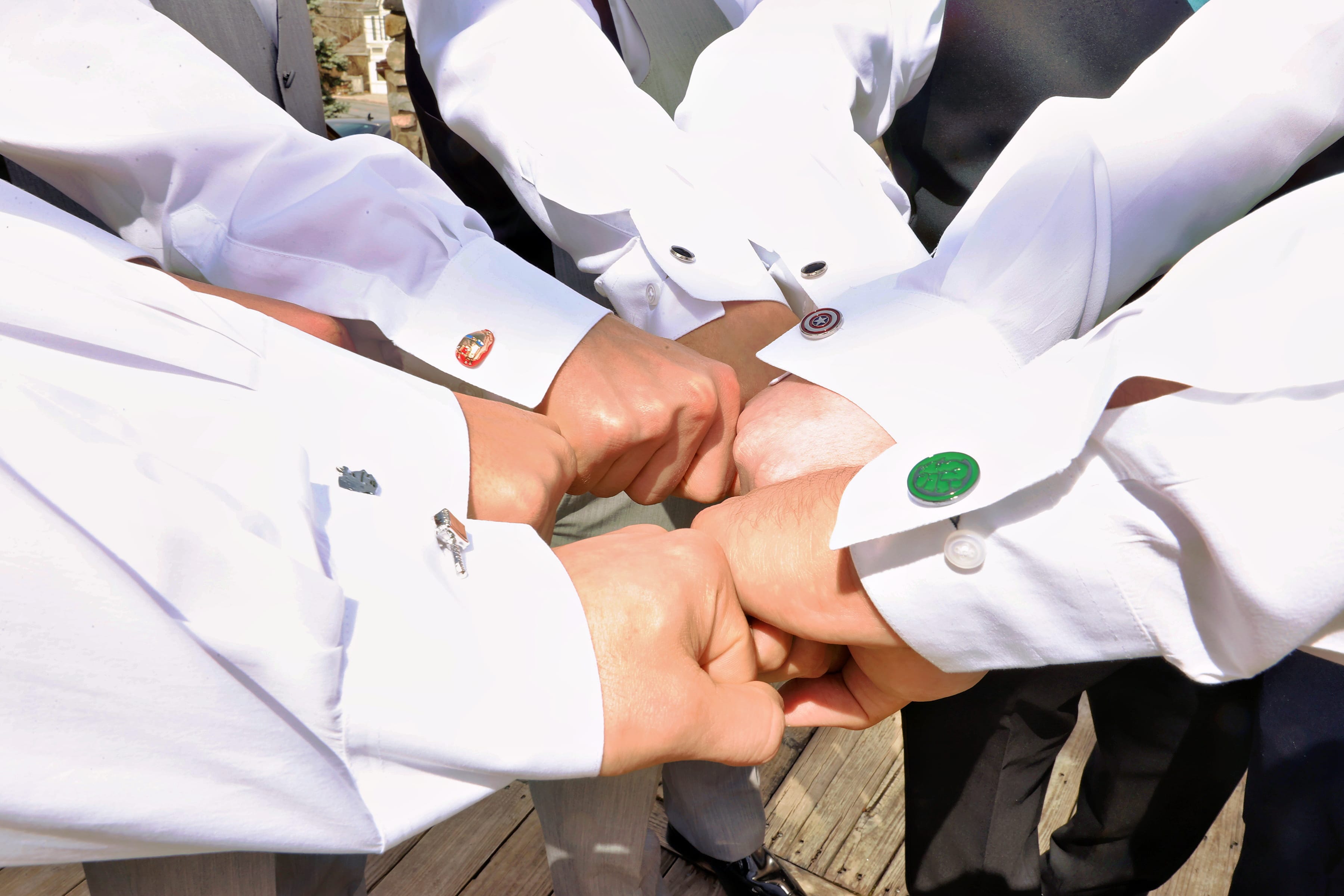 A wedding at Lake Mohawk Country Club.