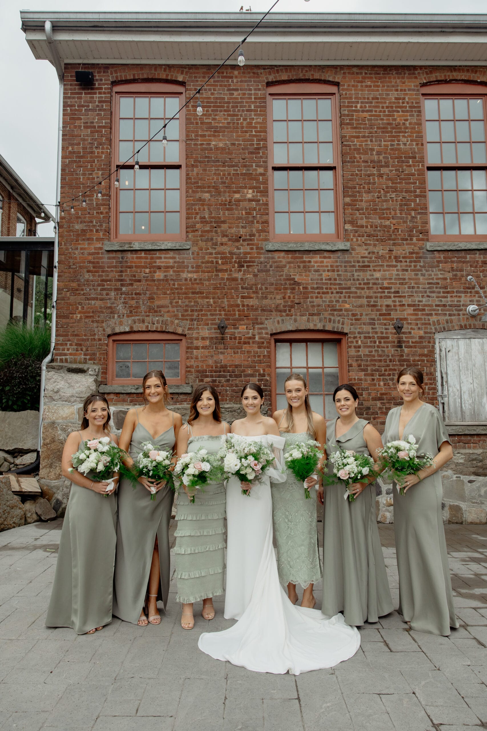 A wedding at City Winery Hudson Valley that leaned into the stunning vineyards and industrial aesthetic.