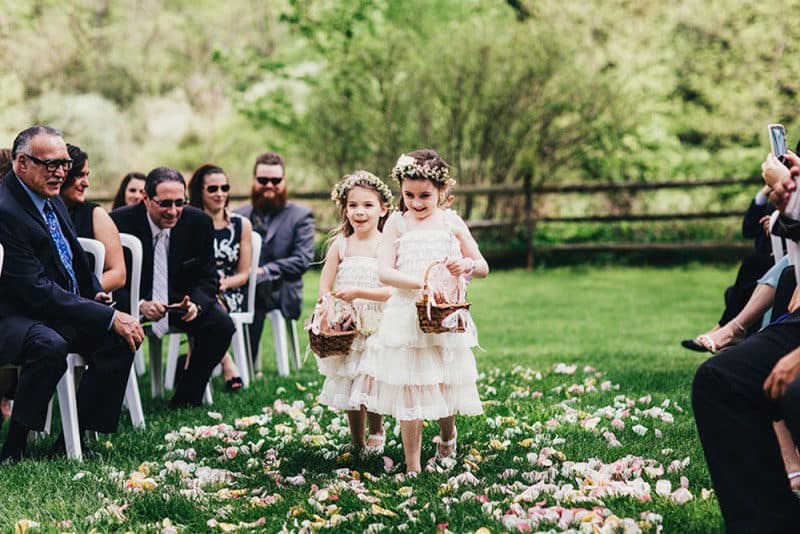 Cute kids in NJ weddings