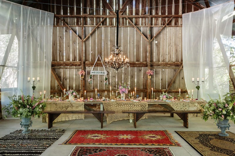 Details: Decorating Your Barn Wedding