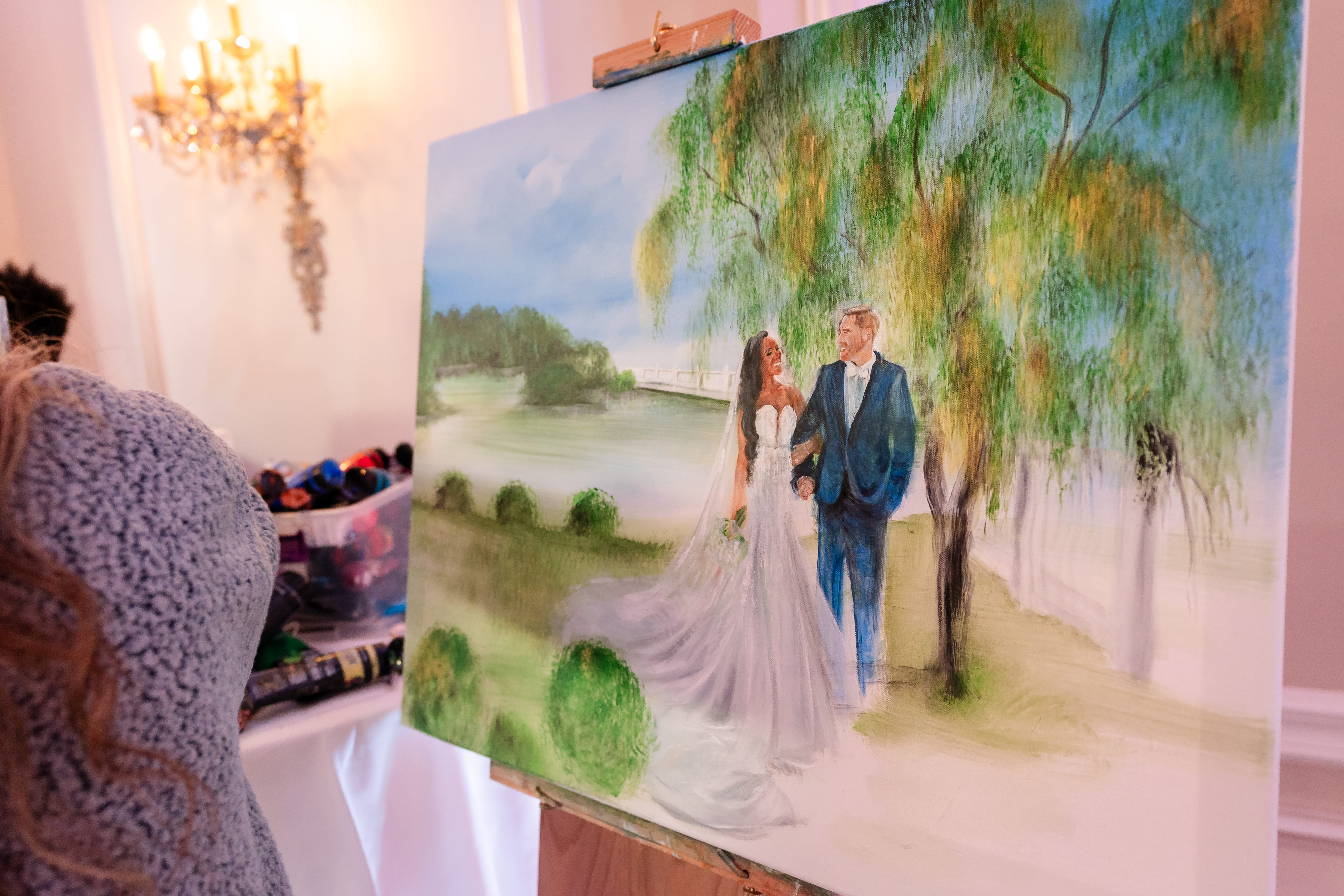 A wedding at Mansion on Main Street.