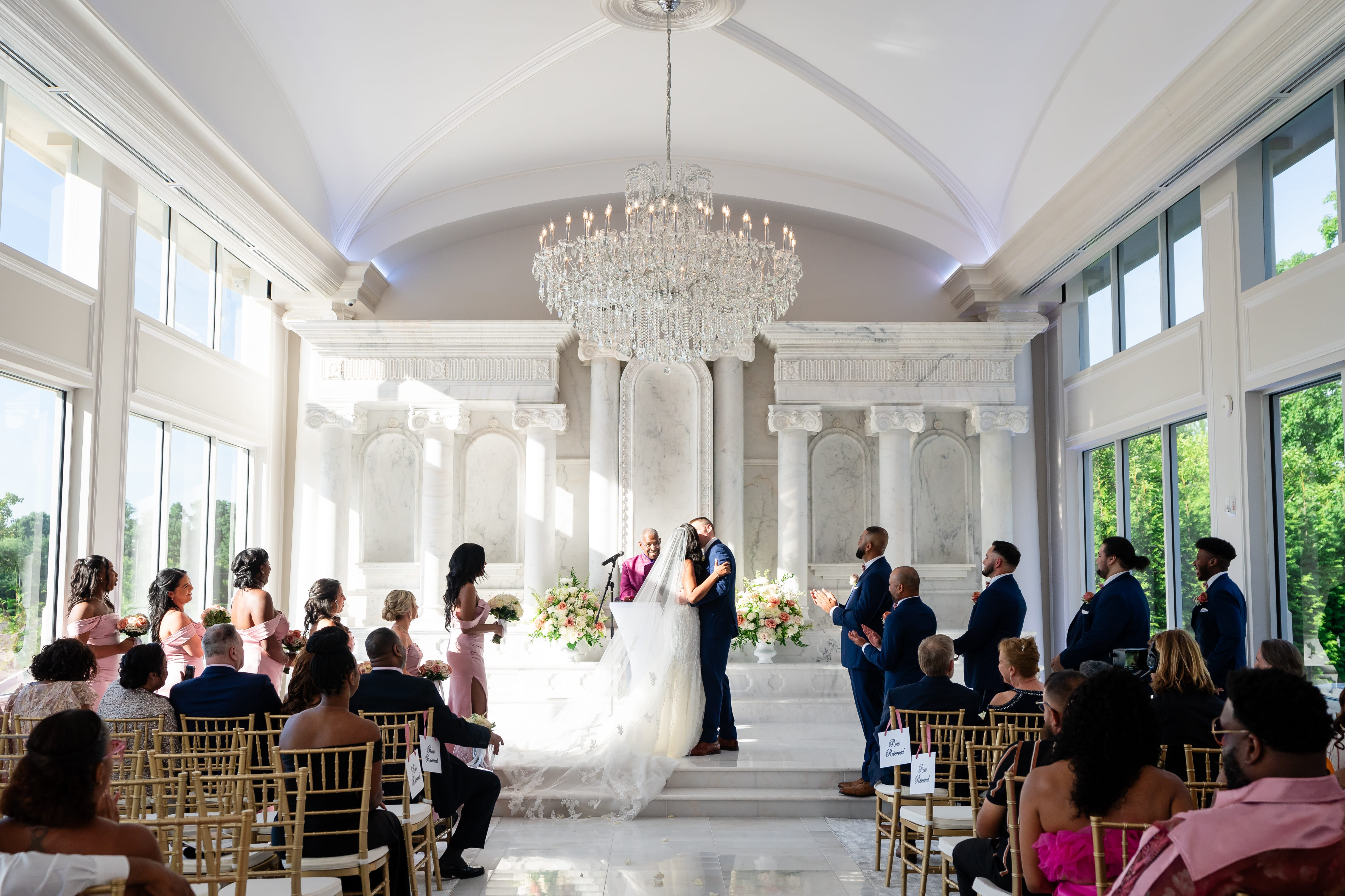 A wedding at Mansion on Main Street.