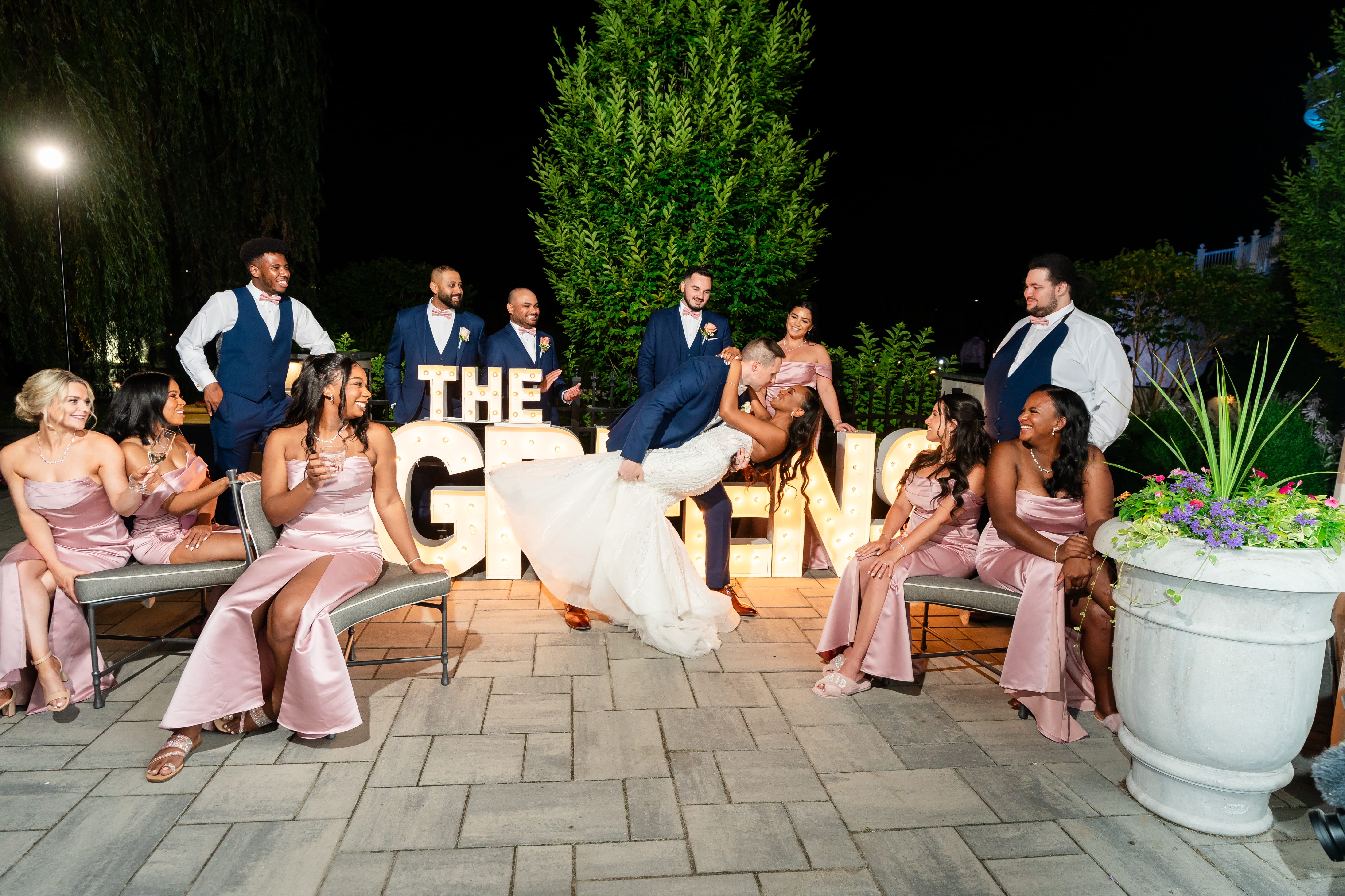 A wedding at Mansion on Main Street.