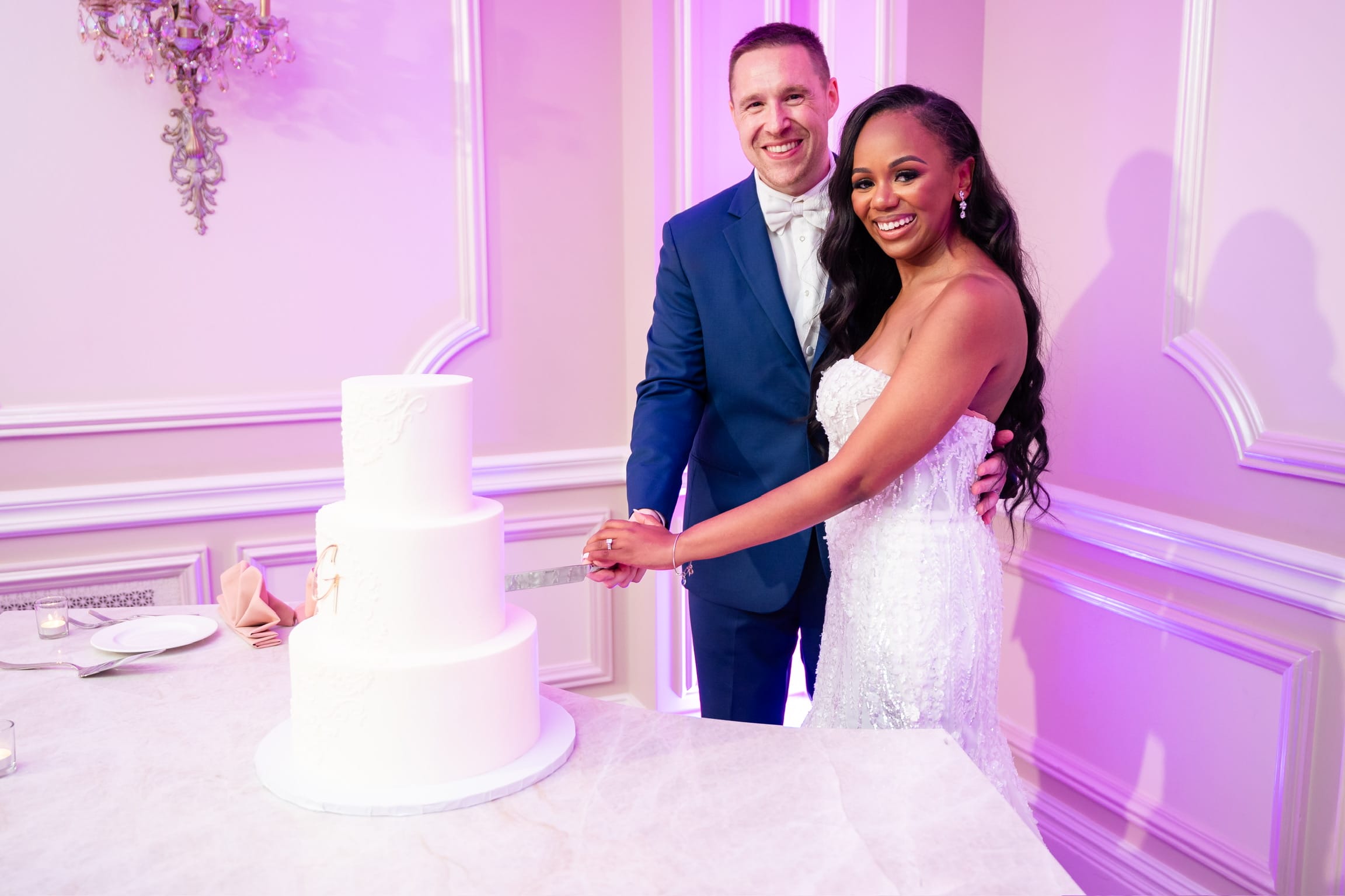 A wedding at Mansion on Main Street.