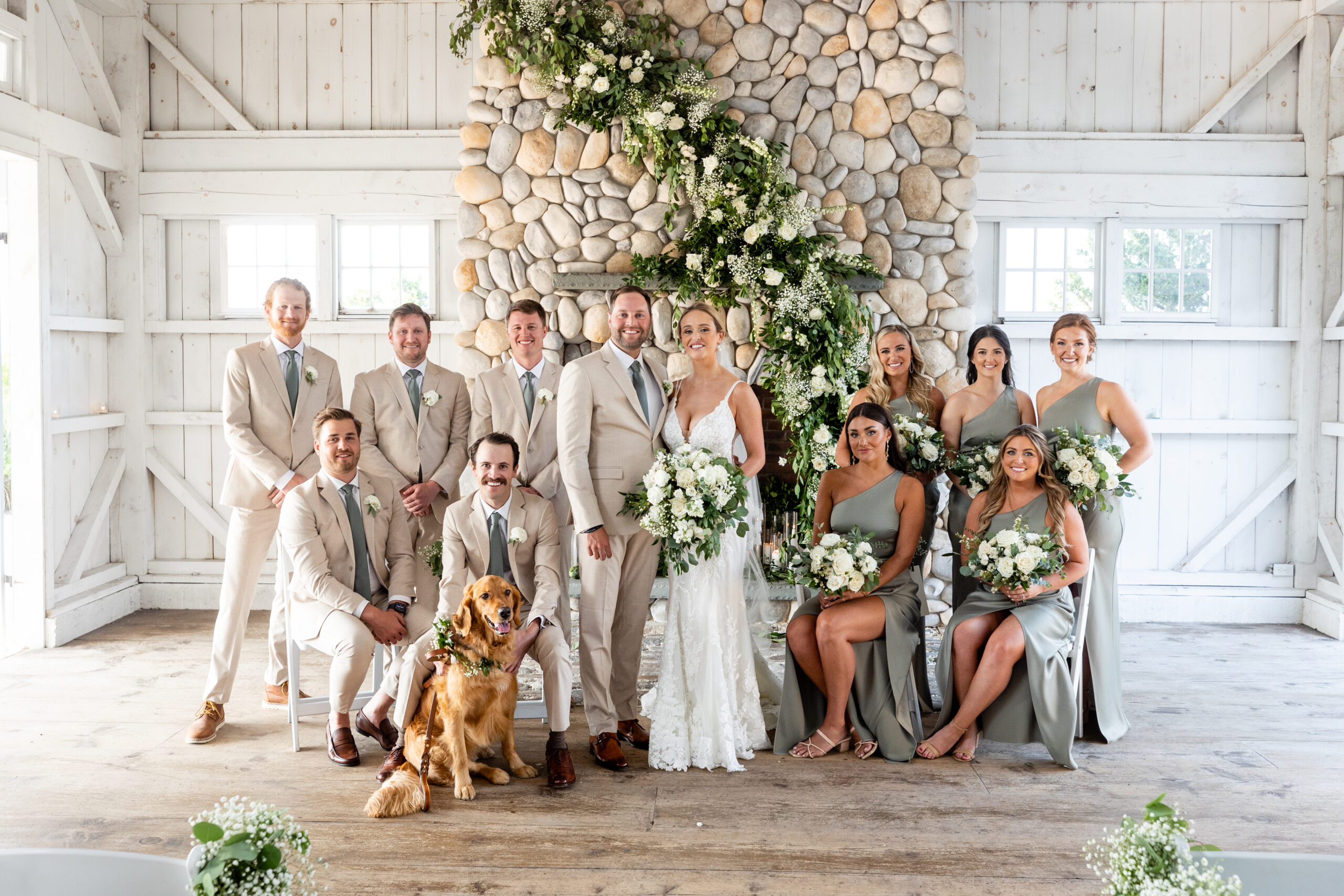 A Bonnet Island Estate wedding.