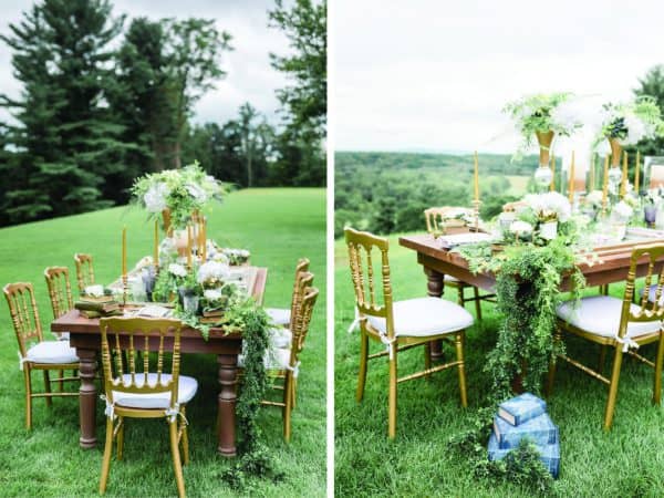 Faux wedding bouquets