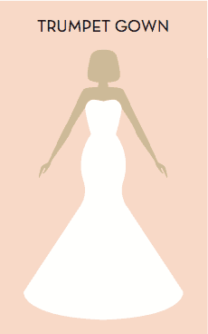 New Jersey Bride—Trumpet wedding gown