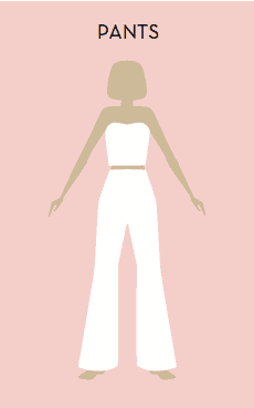New Jersey Bride—Pants for a wedding gown
