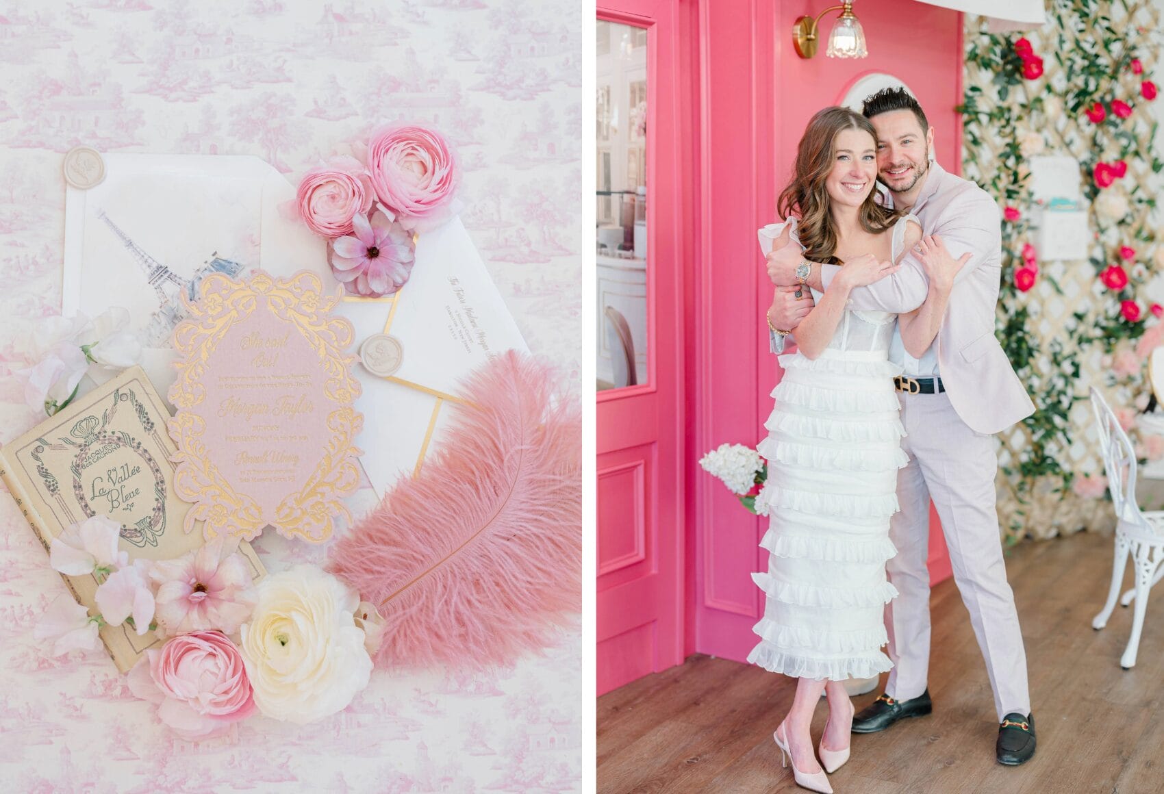 A French-themed bridal shower in Renault Winery’s Champagne Sunroom.