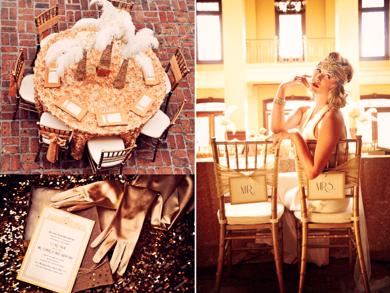 Great Gatsby wedding theme