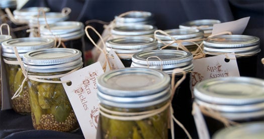New Jersey Bride—Pickled-favors
