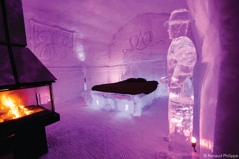 New Jersey Bride—Honeymooning in Quebec City Ice Hotel