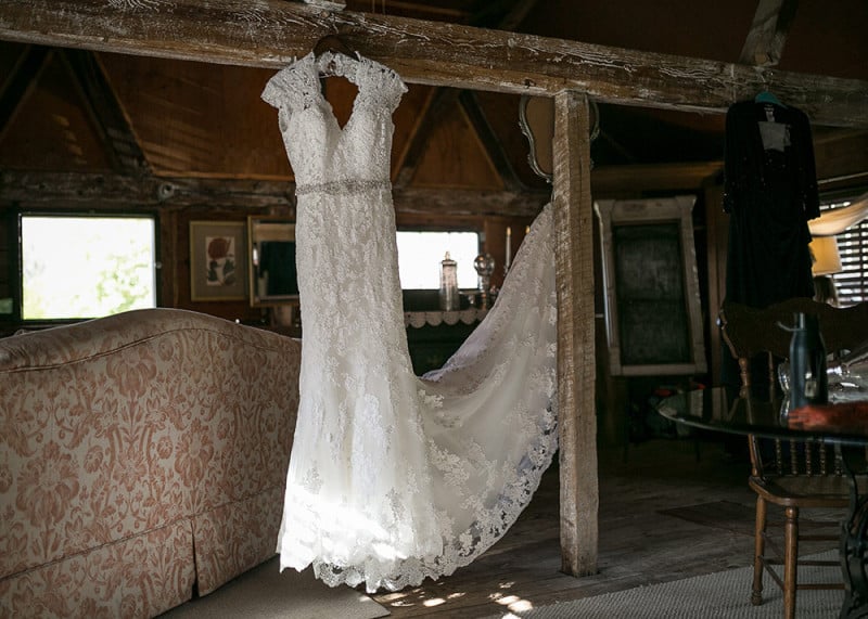 New Jersey Bride Vintage Lace Wedding Gown
