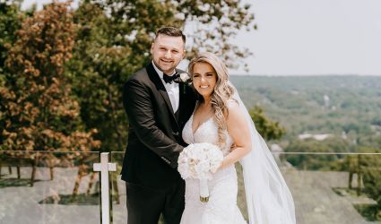 This Couple Made a Very Grand Entrance Into Their Reception