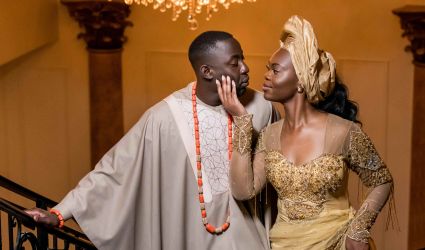 A Nigerian-Ghanaian Wedding Full of Dancing, Traditions and Love