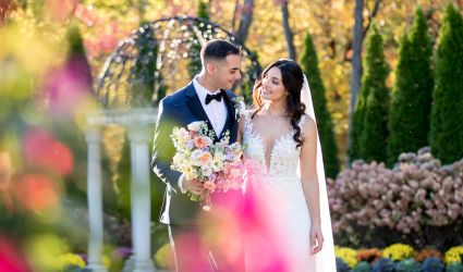 A Whimsical Garden-Themed Wedding With Butterfly Touches