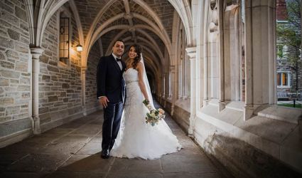 Kelsey and Anthony at Nassau Inn