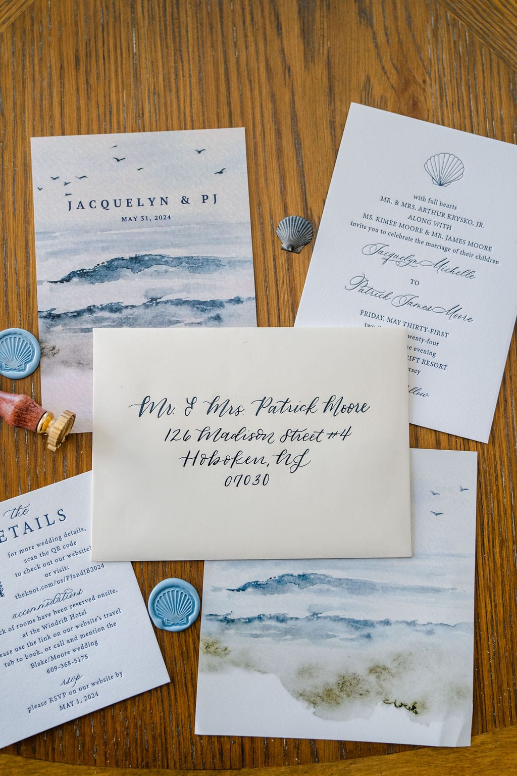 An ICONA Windrift wedding on the beach at the Shore in New Jersey.