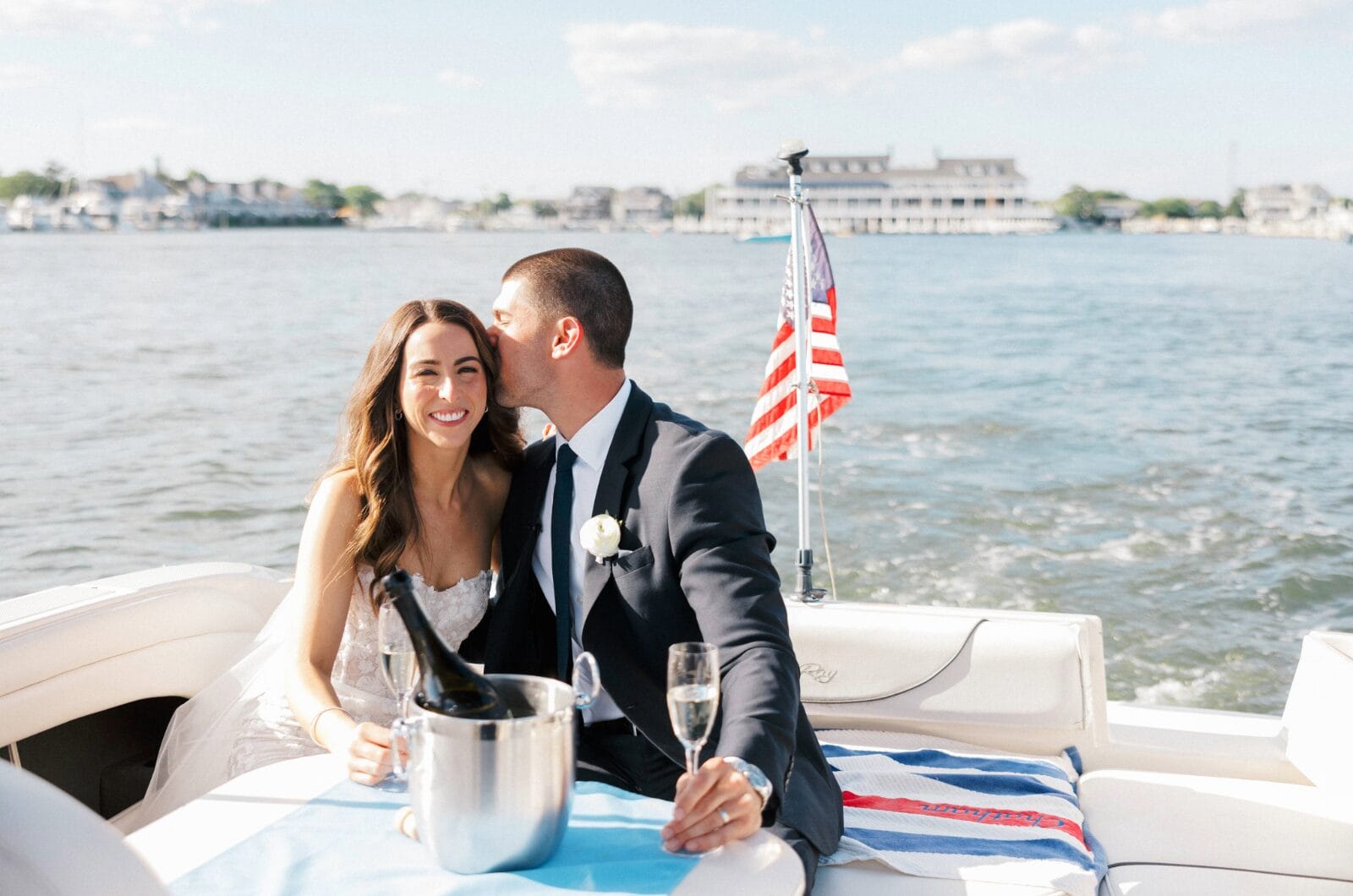 A Bay Head Yacht Club wedding.