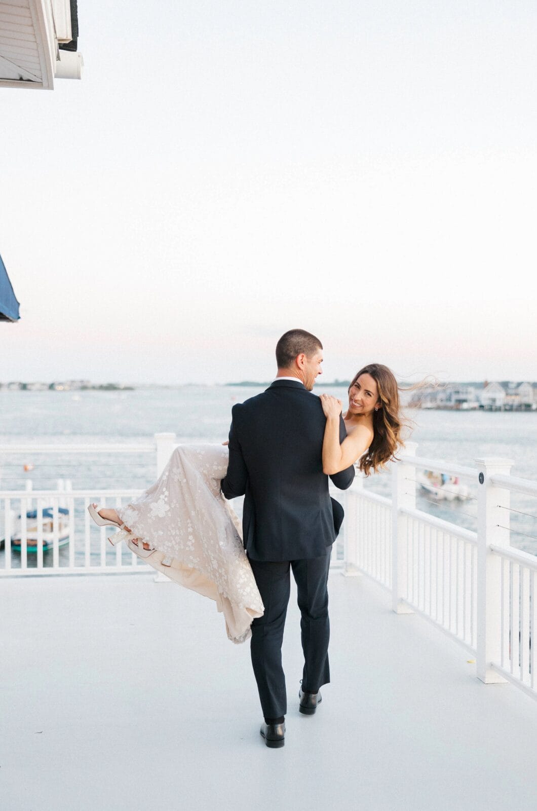 A Bay Head Yacht Club wedding.