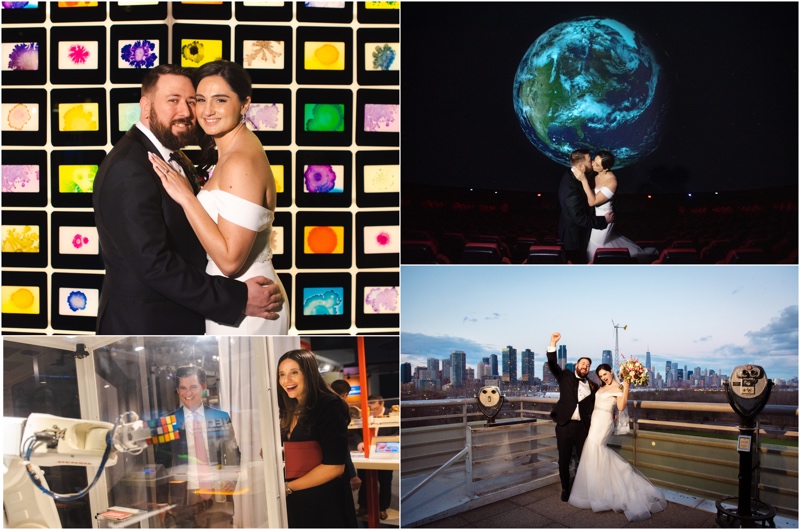 Liberty Science Center is one or many unexpected places to get married in New Jersey.