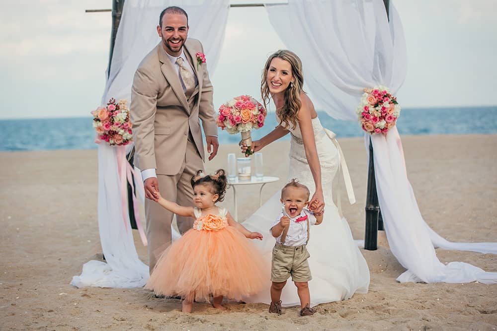 Married On The Beach New Jersey Bride