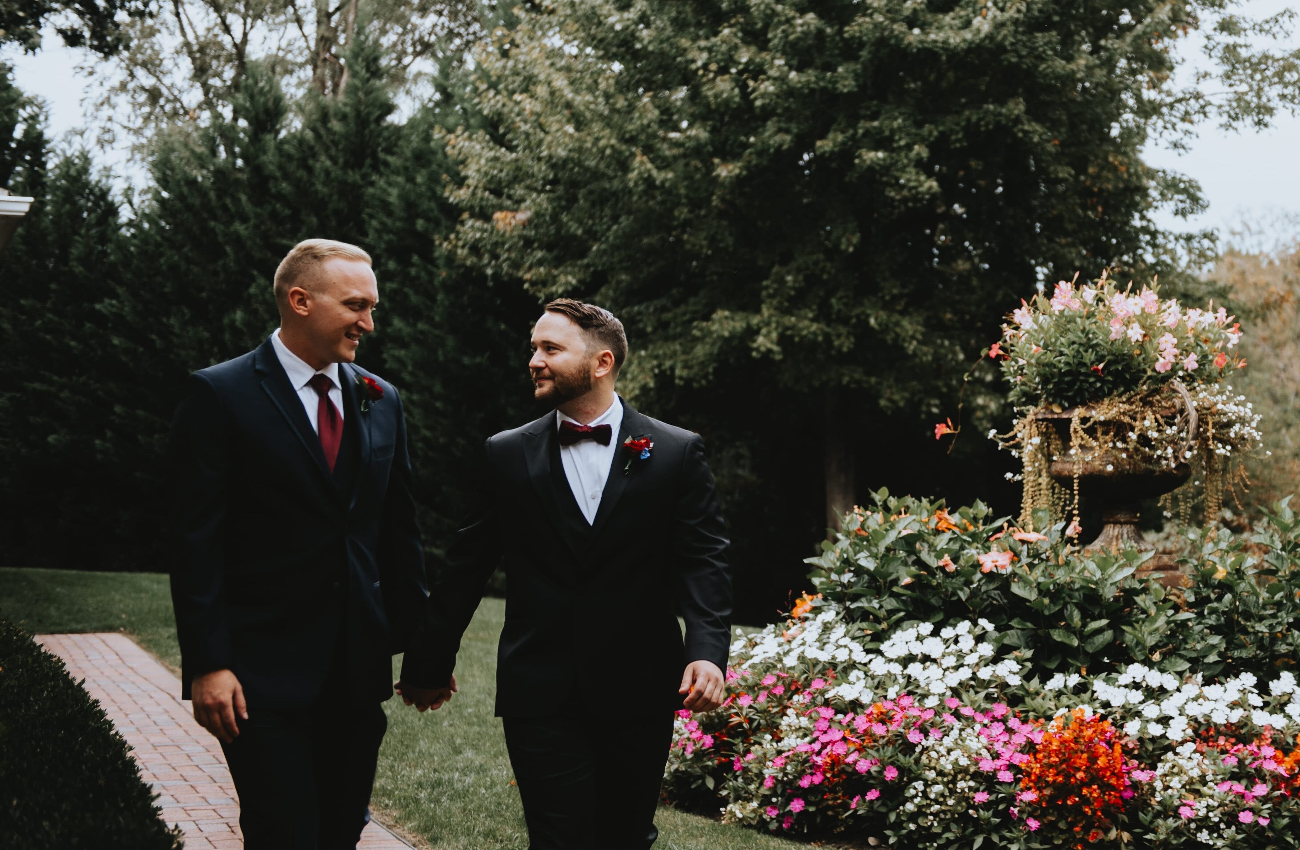A wedding at Bradford Estate.