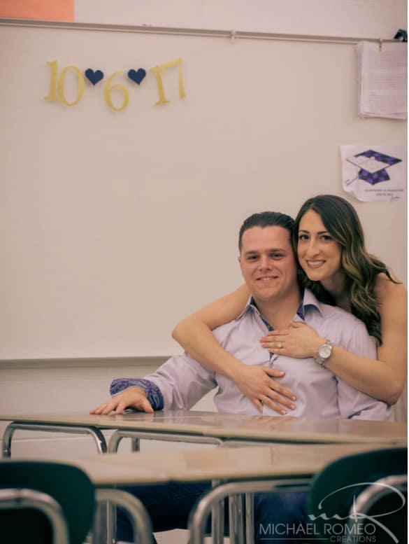 New Jersey Bride Michele and Kevin Engagement Story 