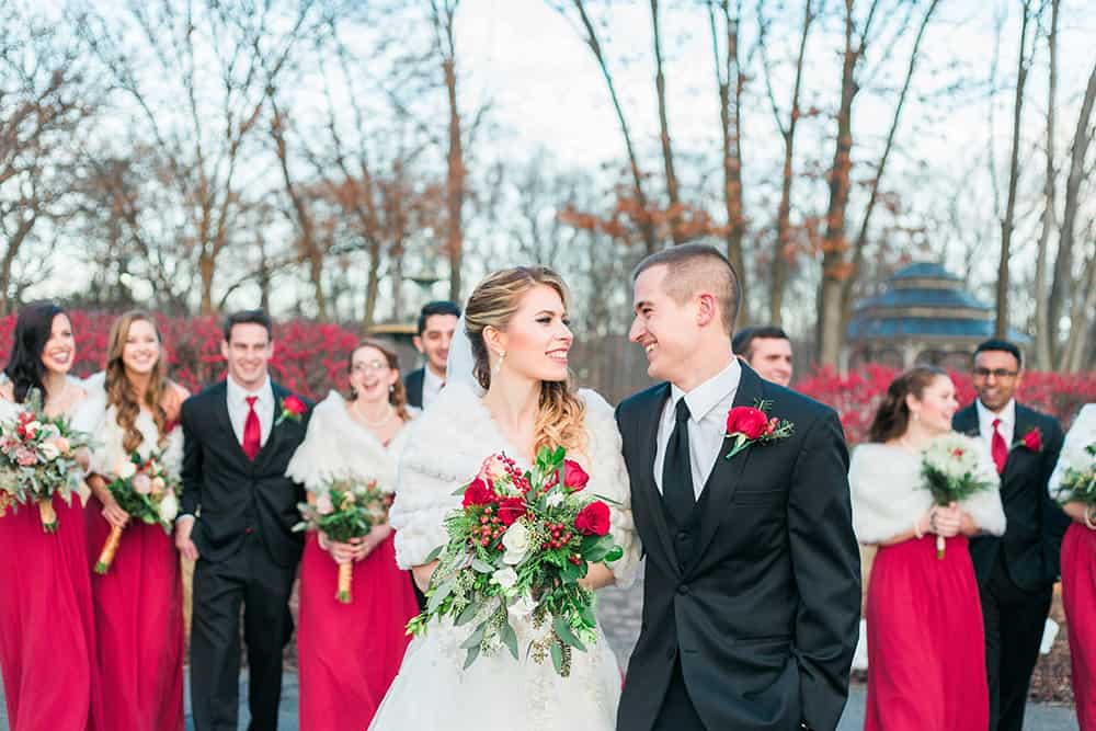 Michelle and Joseph's Enchanting Winter Wedding – New Jersey Bride