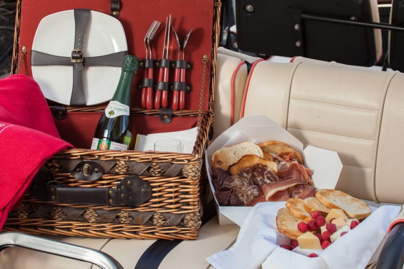 A New Twist on Wedding Guest Welcome Baskets: Picnic Baskets -  New Jersey Bride
