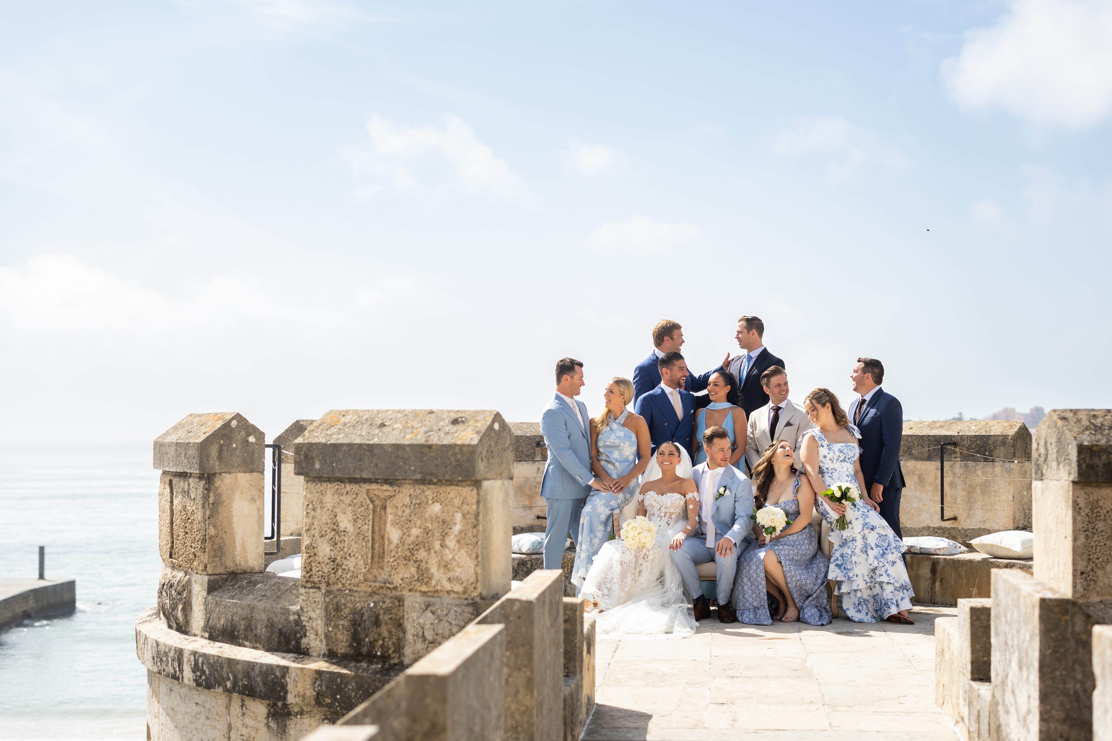 An NJ couple who had a destination wedding in Portugal.