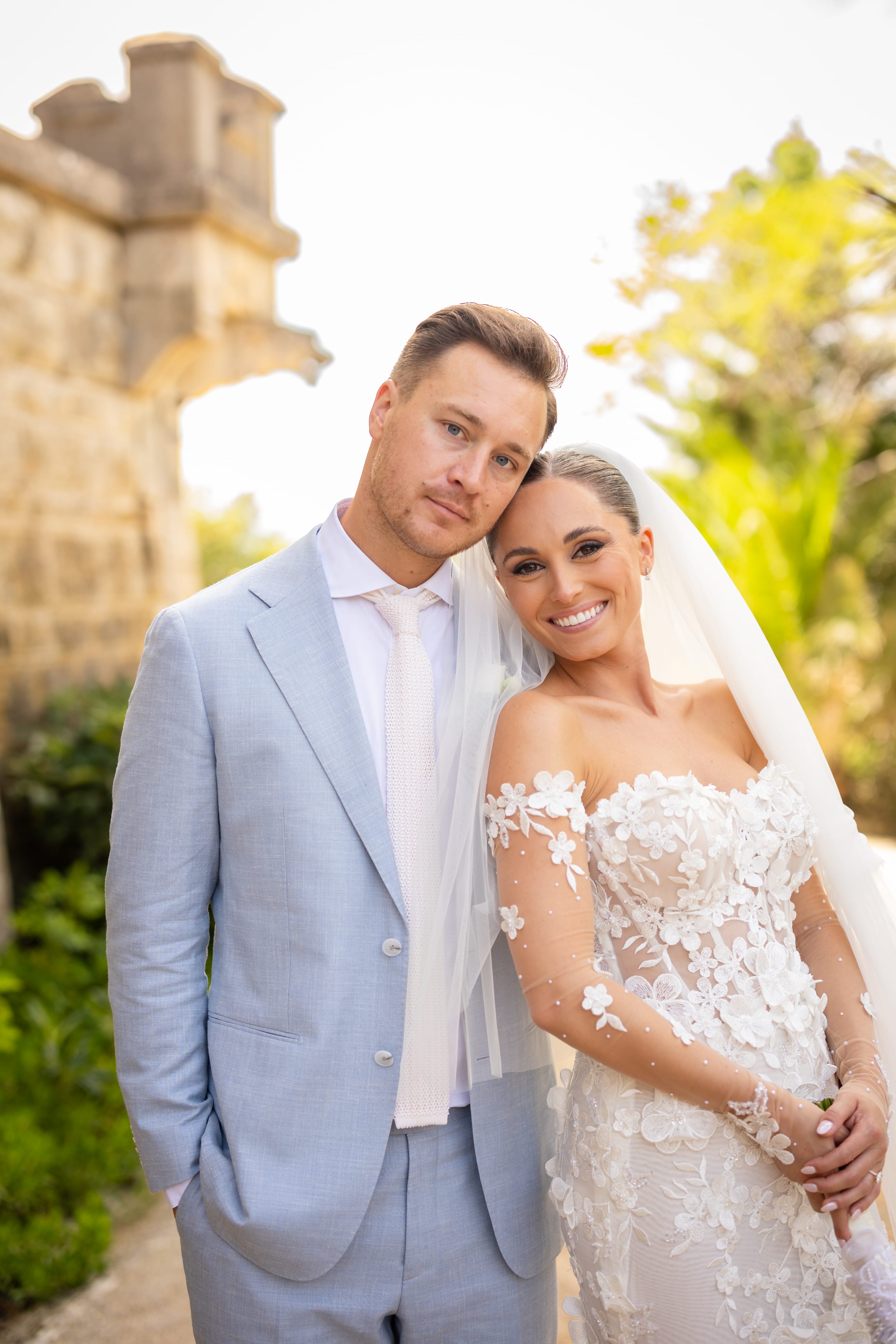 An NJ couple who had a destination wedding in Portugal.