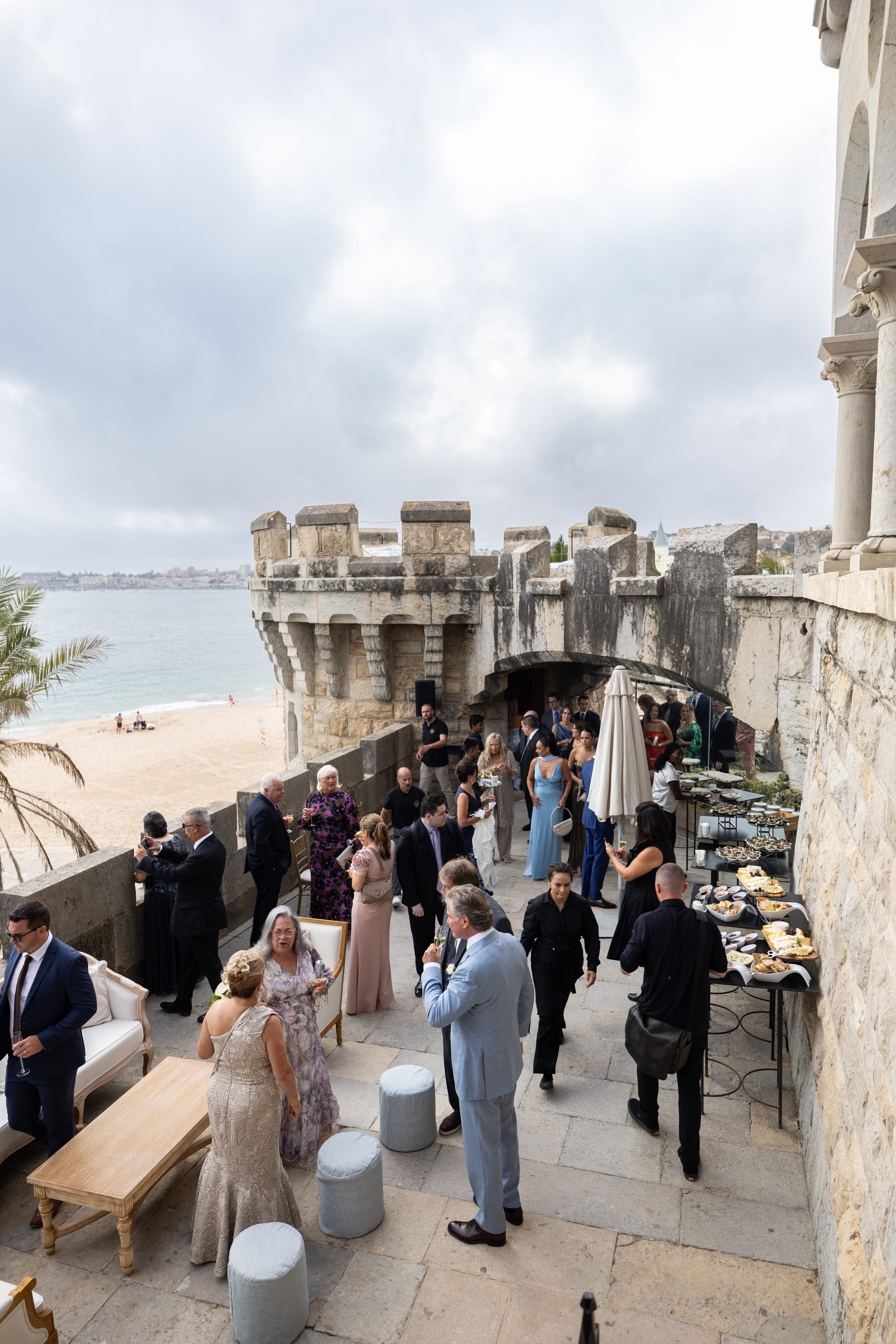 An NJ couple who had a destination wedding in Portugal.