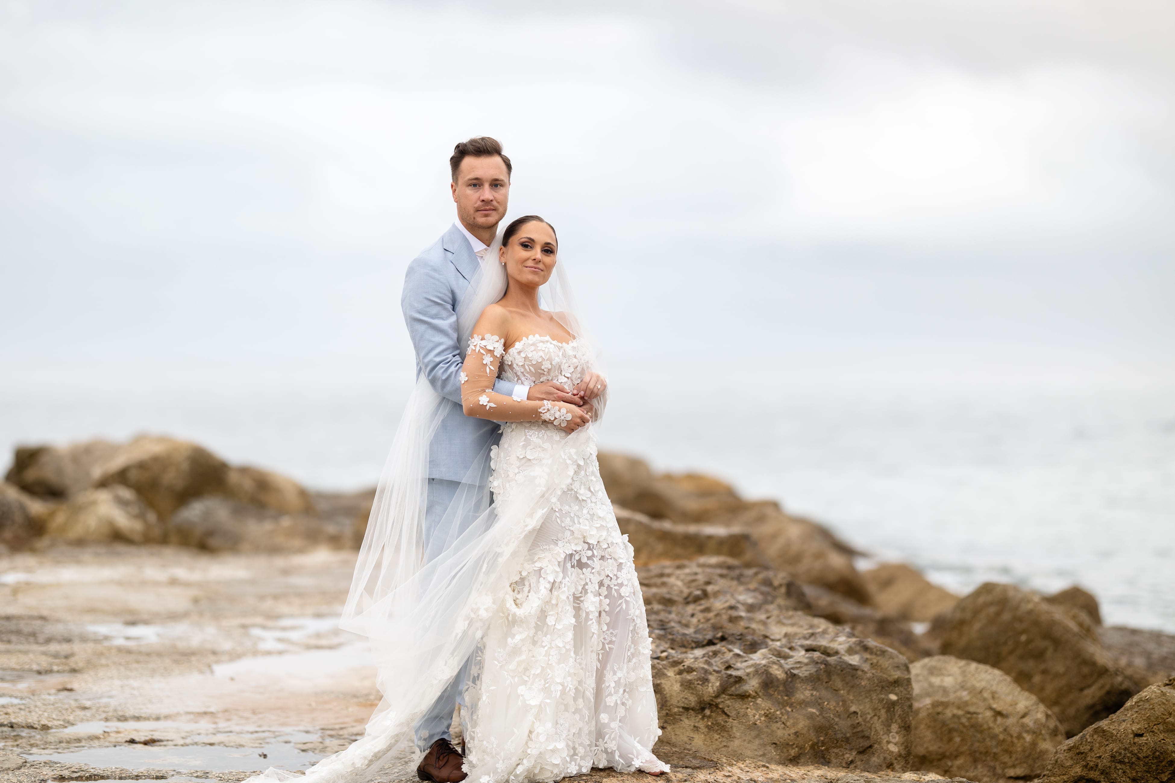 An NJ couple who had a destination wedding in Portugal.