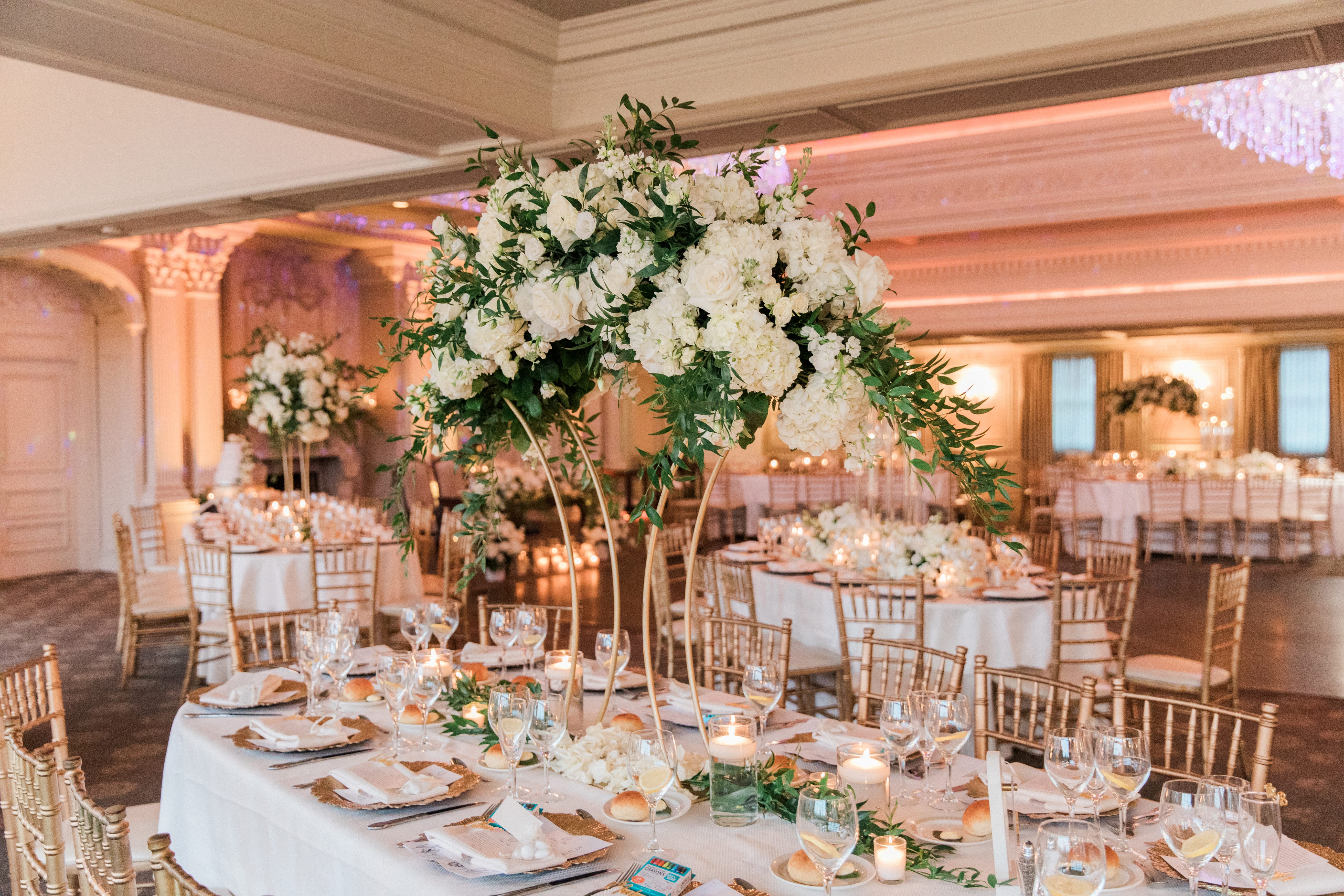 A wedding at Park Savoy in Florham Park, New Jersey.