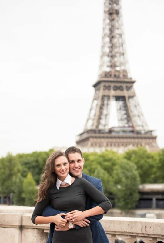 New Jersey Bride Patricia and Sean Paris Engagement