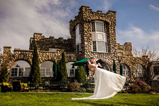 A wedding at the Ramsey Golf and Country Club.